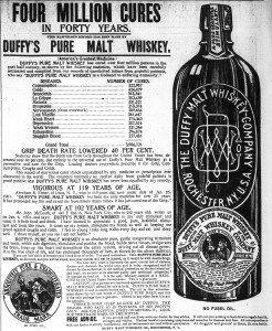 Is it just a Duffy’s Pure Malt Whiskey bottle? | Peachridge Glass